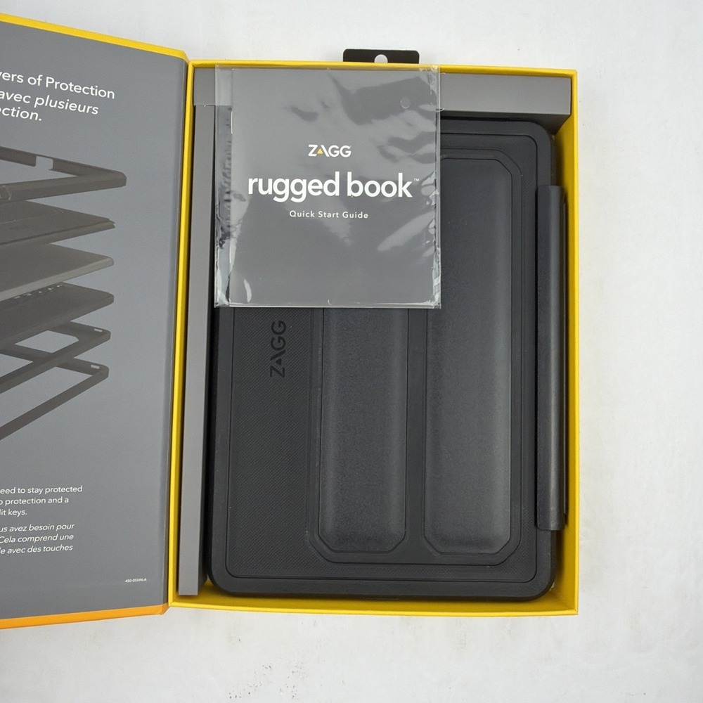 ZAGG Rugged Book Keyboard Case iPad Pro 10.5 Wireless Backlit - Picture 4 of 7